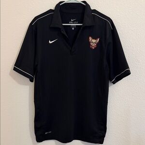 Nike El Paso Chihuahuas Men’s Dri-FIT Black Polo Shirt